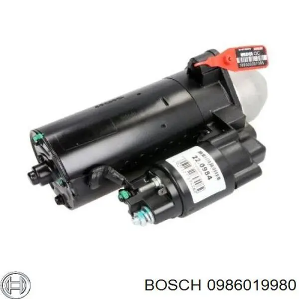 Стартер Bosch 0986019980 цена, от 111.65 USD