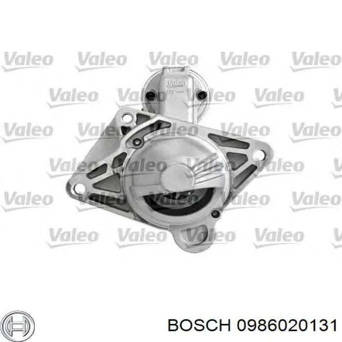 0986020131 Bosch Стартер автомобиля