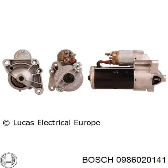 0 986 020 141 Bosch стартер