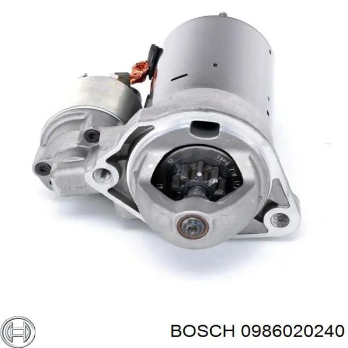 Стартер двигателя Bosch 0986020240