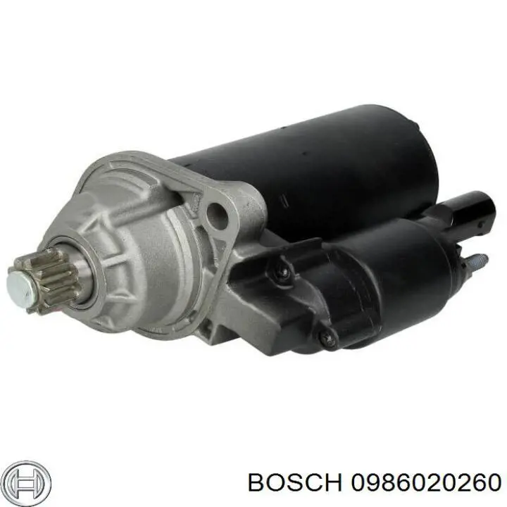 0986020260 Bosch стартер