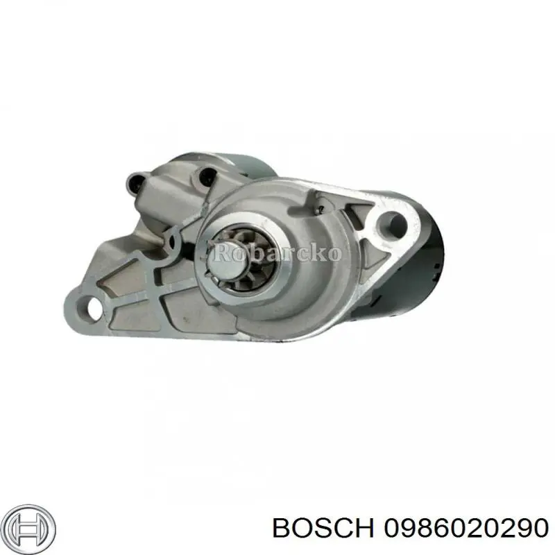 0 986 020 290 Bosch стартер