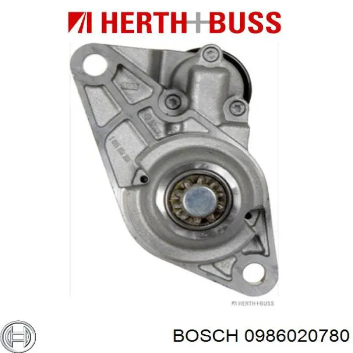 Стартер 0986020780 Bosch