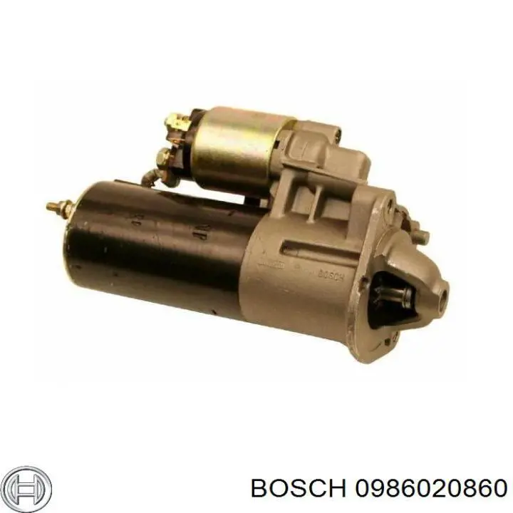 Стартер двигателя Bosch 0986020860