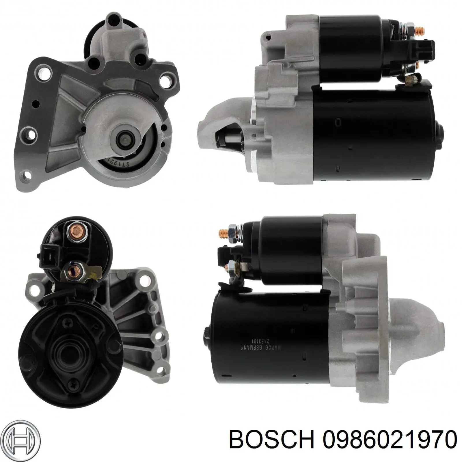 Стартер Bosch 0986021970 цена, от 31.74 USD