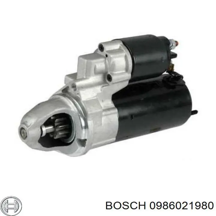 Стартер двигателя Bosch 0986021980