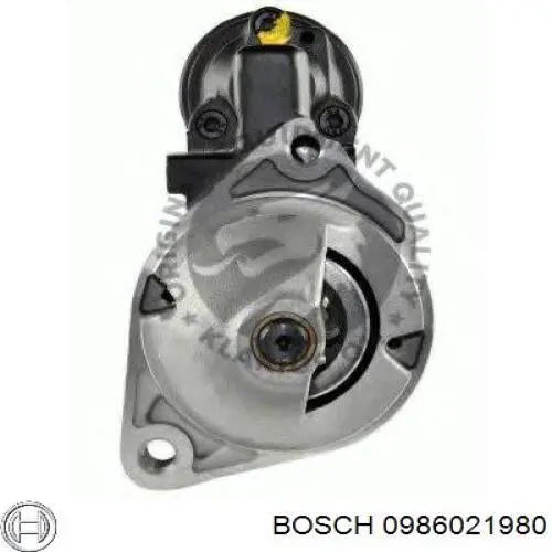 0986021980 Bosch Стартер автомобиля