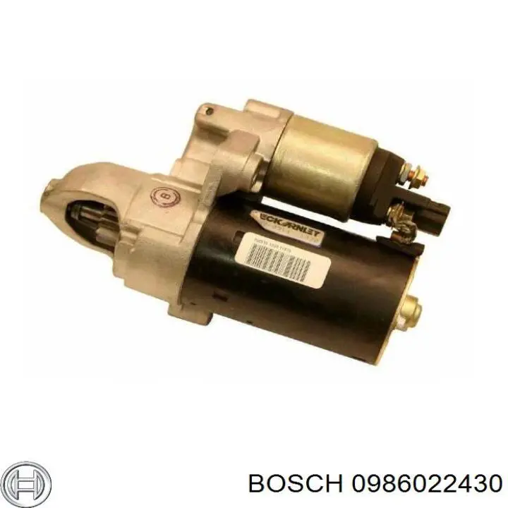 Стартер Bosch 0986022430 цена, от 66.29 USD