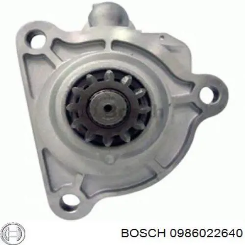 Стартер 0986022640 Bosch