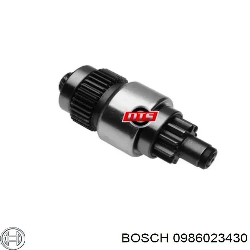 Motor de arranque 0986023430 Bosch