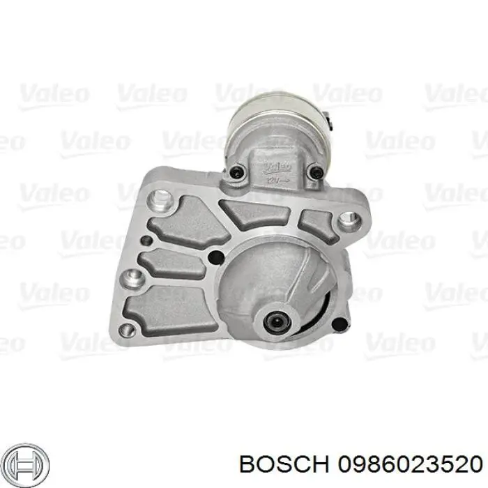 Купить 0986023520 Bosch Стартер