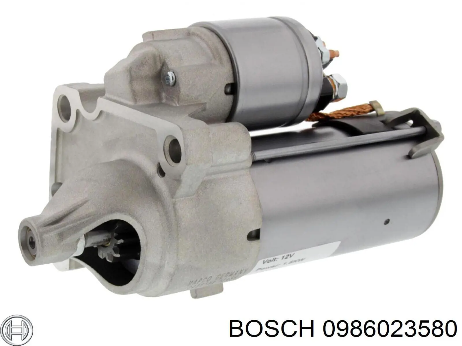 Купить 0986023580 Bosch Стартер
