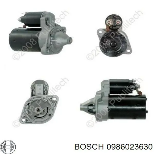 Купить 0986023630 Bosch Стартер