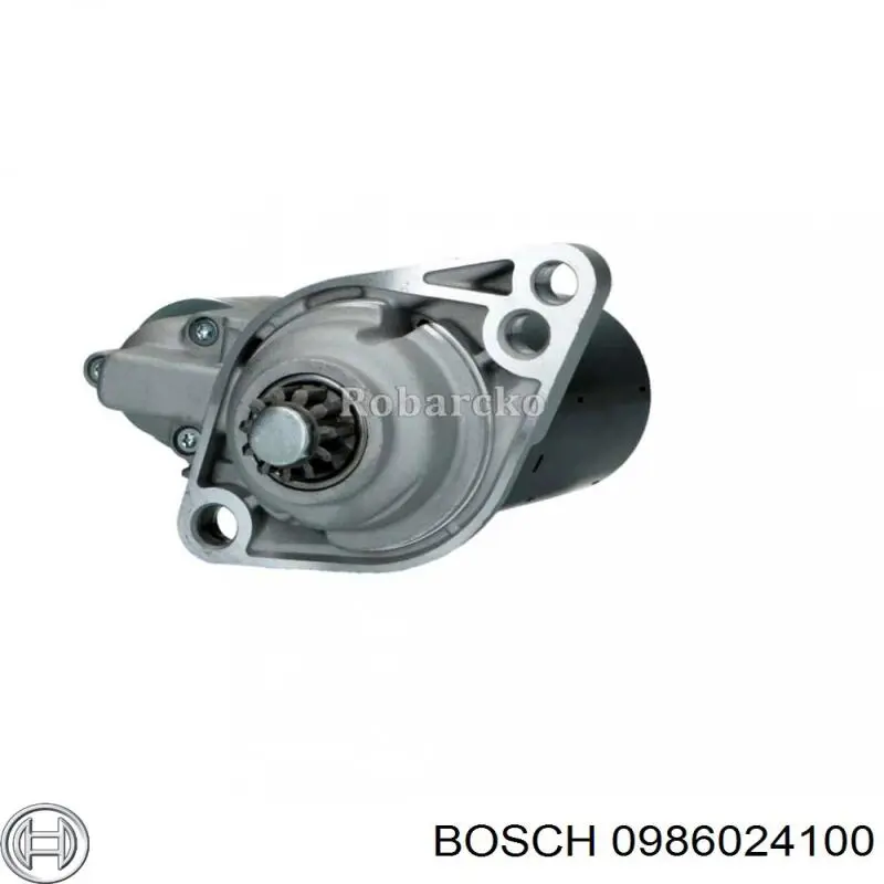 Стартер 0986024100 Bosch
