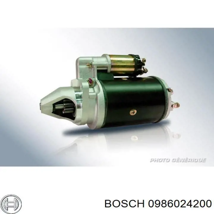 Стартер 0986024200 Bosch