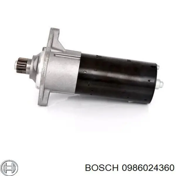 Motor de arranque 0986024360 Bosch