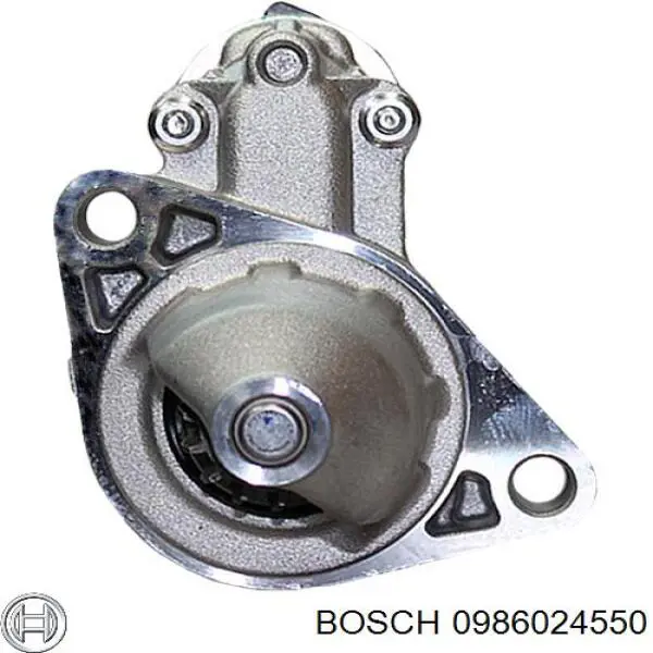 Motor de arranque 0986024550 Bosch