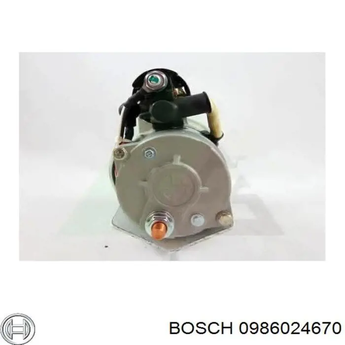 Стартер Bosch 0986024670 цена, от 236.86 USD