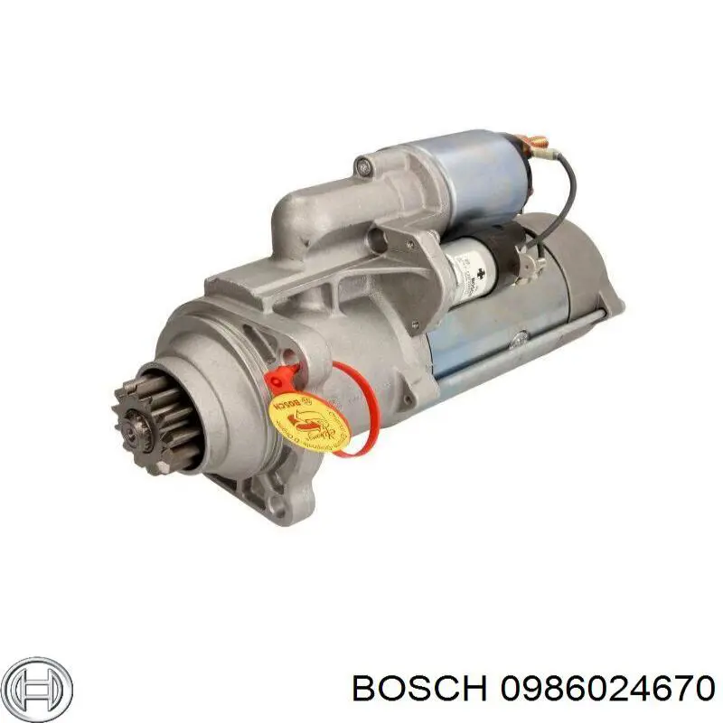 0986024670 Bosch стартер