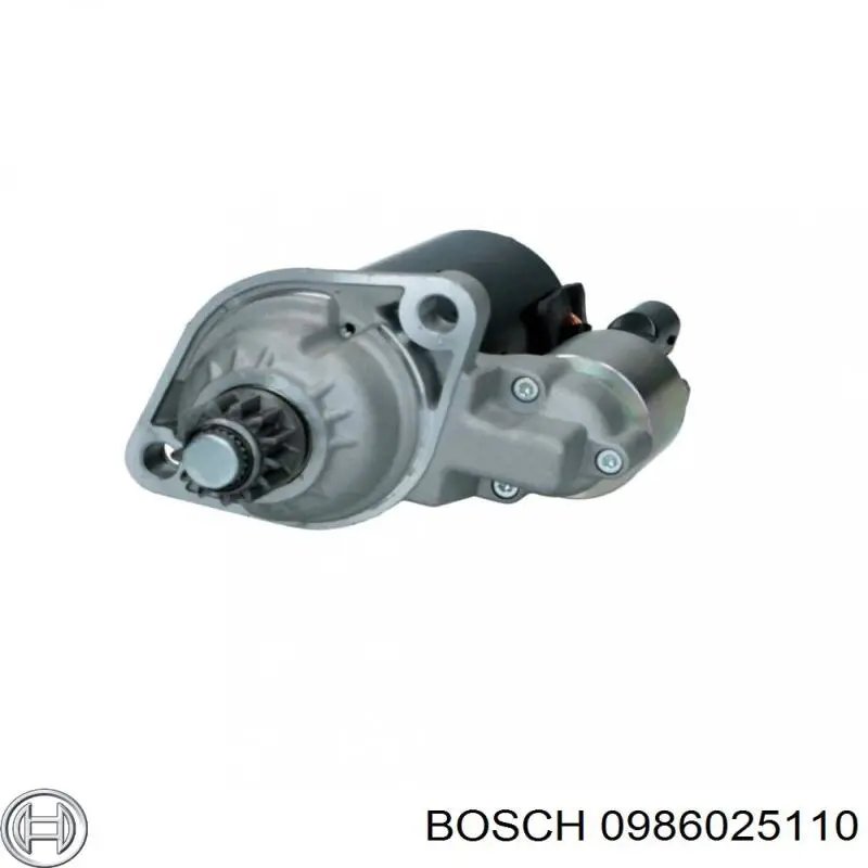 Стартер двигателя Bosch 0986025110