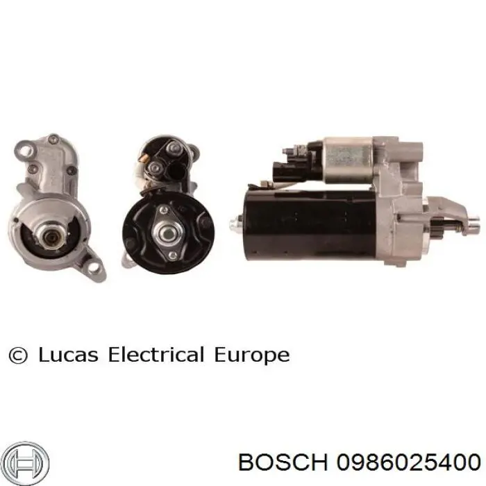 0 986 025 400 Bosch стартер