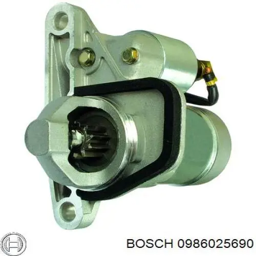 Купить 0986025690 Bosch Стартер