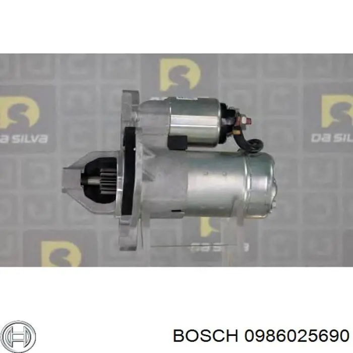 Стартер 0986025690 Bosch