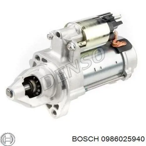 Купить 0986025940 Bosch Стартер