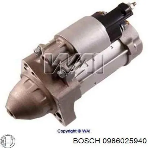 0986025940 Bosch Стартер автомобиля