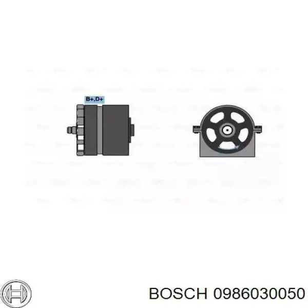 0986030050 Bosch катушка