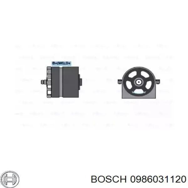 Генератор 0986031120 Bosch