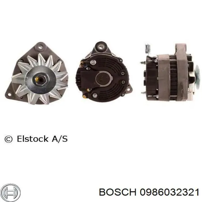 Генератор 0986032321 Bosch