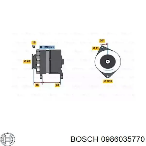  0986035770 Bosch