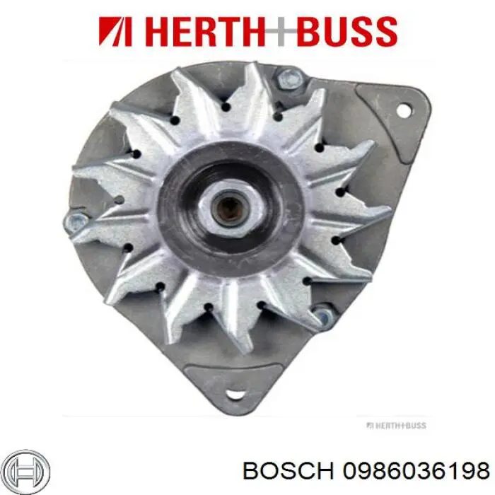 0986036198 Bosch генератор