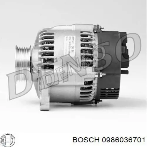Автомобильный генератор Bosch 0986036701 цена, от 114.71 USD