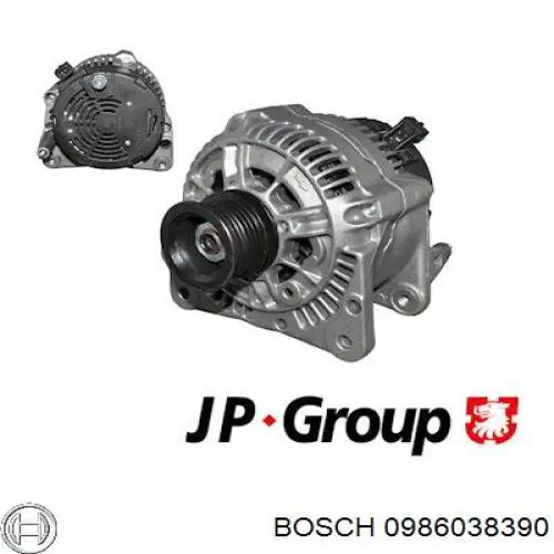 Купить 0986038390 Bosch Генератор