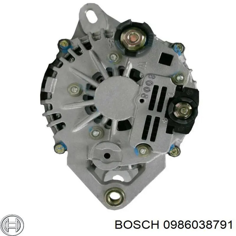 0 986 038 791 Bosch генератор