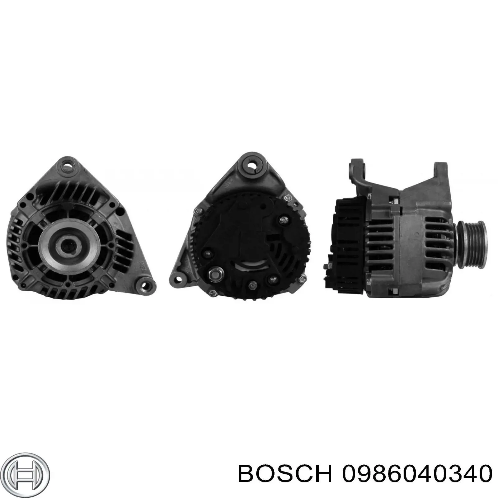 Купить 0986040340 Bosch Генератор