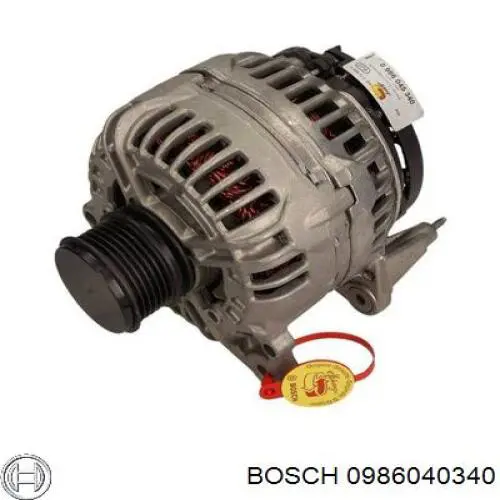 Генератор автомобиля Bosch 0986040340