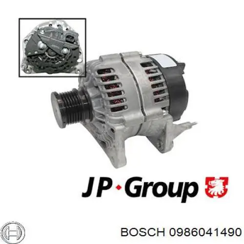 Автомобильный генератор Bosch 0986041490 цена, от 76.01 USD