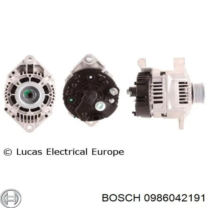 Купить 0986042191 Bosch Генератор