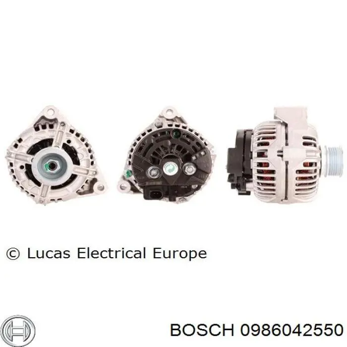 0986042550 Bosch Генератор автомобильный