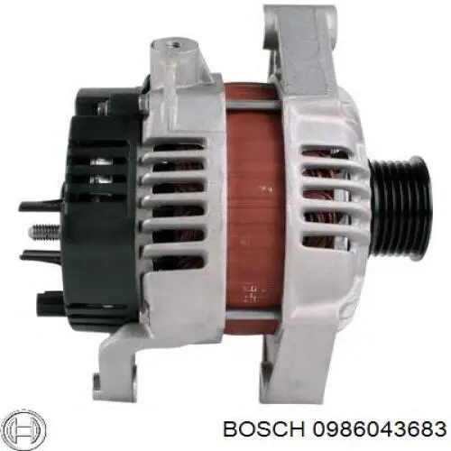 0986043683 Bosch Генератор автомобильный