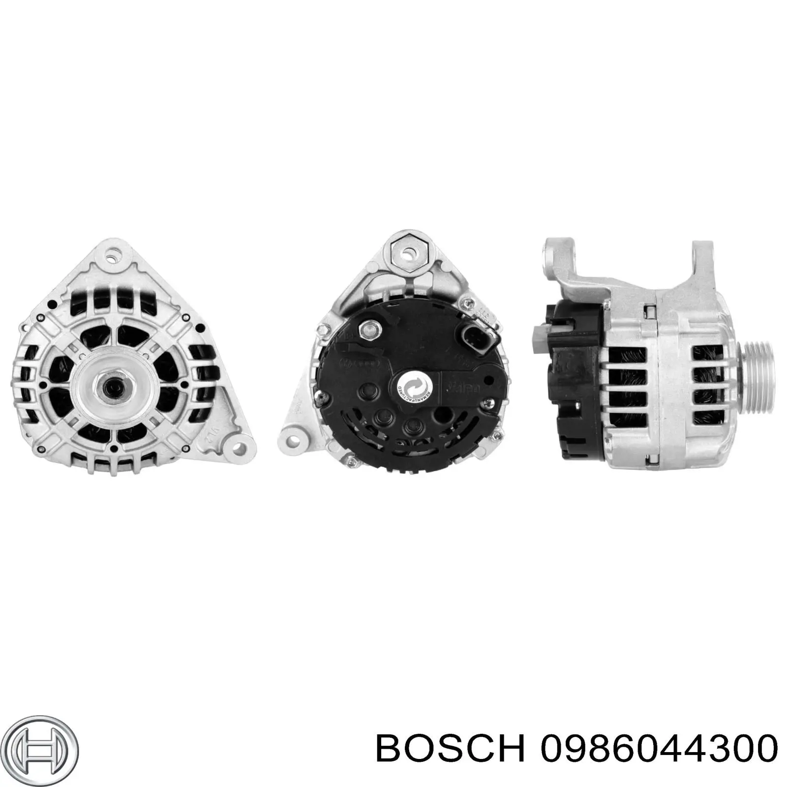 Генератор 0986044300 Bosch