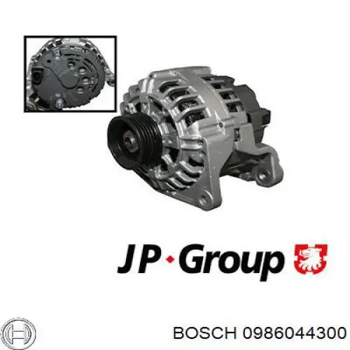 Купить 0986044300 Bosch Генератор