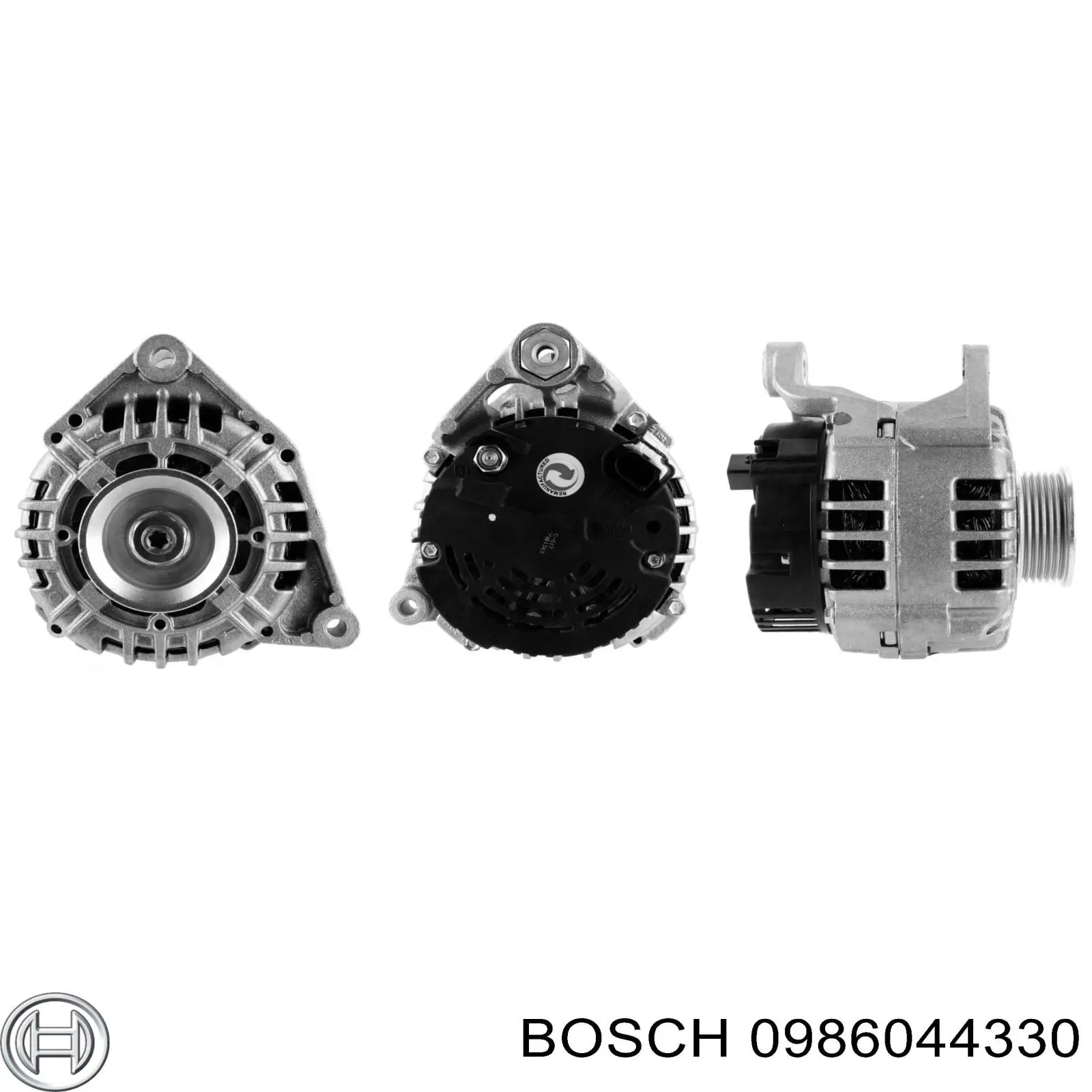 Купить 0986044330 Bosch Генератор