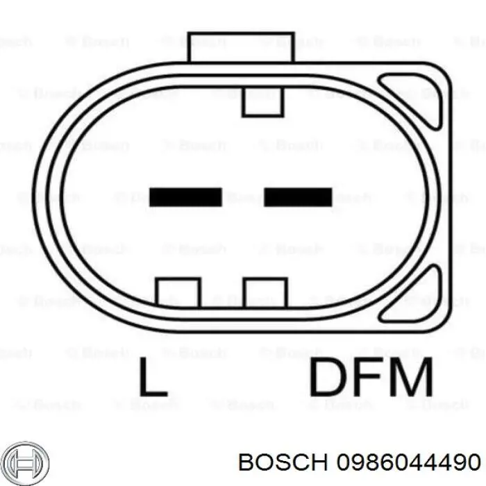 Купить 0986044490 Bosch Генератор