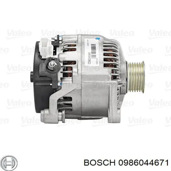 Генератор 0986044671 Bosch