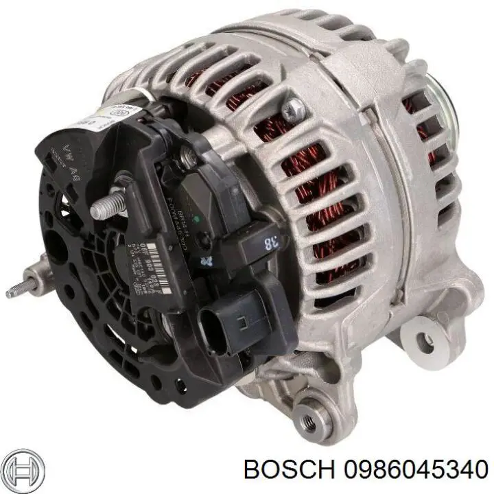 0 986 045 340 Bosch генератор