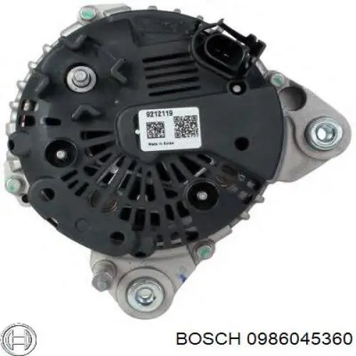 Генератор 0986045360 Bosch